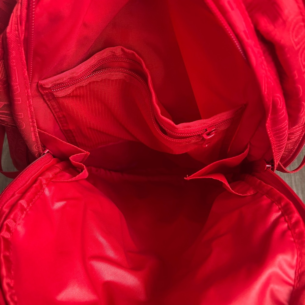 Red Supreme Backpack Ss19 - image 2